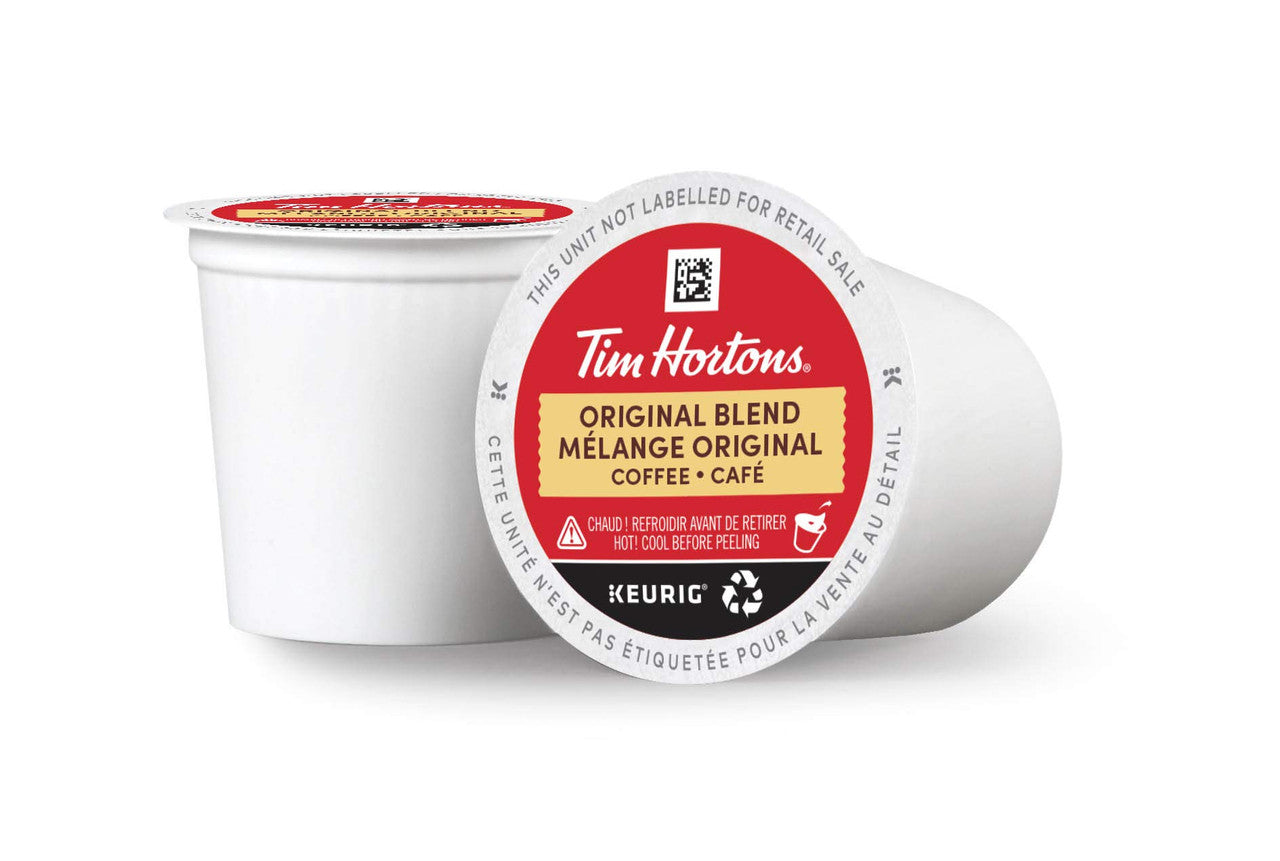 Tim Hortons Original Coffee, Single Serve Keurig K-Cup Pods, Medium Roast, 30 Count